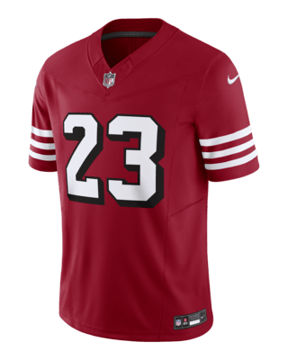 Christian purchases mccaffrey 49er's baseball jersey XL